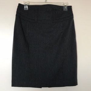 Charcoal Business Skirt